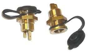 PRISES DE COURANT BIPOLAIRE A FIXER - LOT DE 2 PRISES
