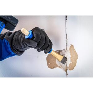 JEU DE CHASSE-GOUPILLES, POINTEAUX, BURINS AVEC POIGNEE DE PROTECTION