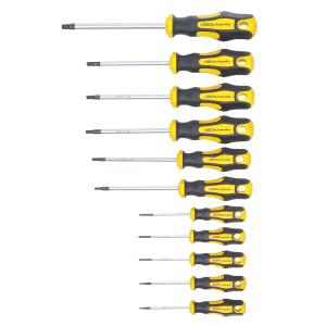 TOURNEVIS TORX ASSORTIMENT T6-7-8-9-10-15-20-25-27-30-40 BGS DIY