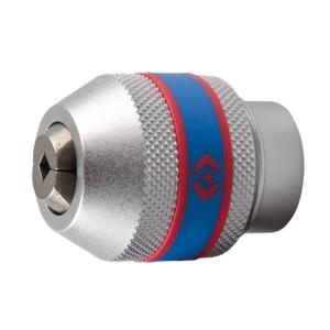 PORTE-OUTILS/TARAUD POUR CLIQUET 1/2" DE 12 A 17 MM