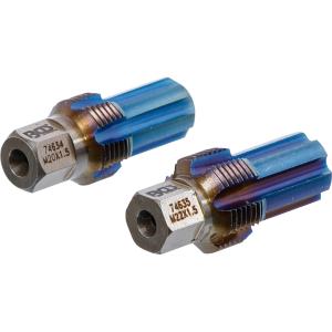 JEU DE 2 TARAUDS M20/M22X1.5 AVEC GUIDAGE POUR CAPTEURS NOX ET FAP