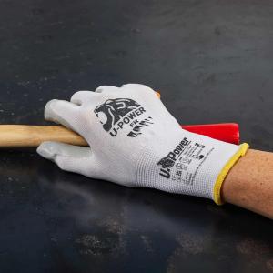 LOT DE 3 PAIRES DE GANTS DE TRAVAIL ENDUIT NITRILE, LEGER, RESISTANT