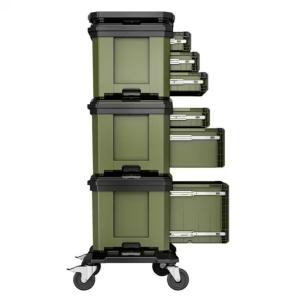 CHARIOT, BOÎTE À OUTILS RANGEMENT MODULAIRE ROULANTE BUNKER LOAD-UP