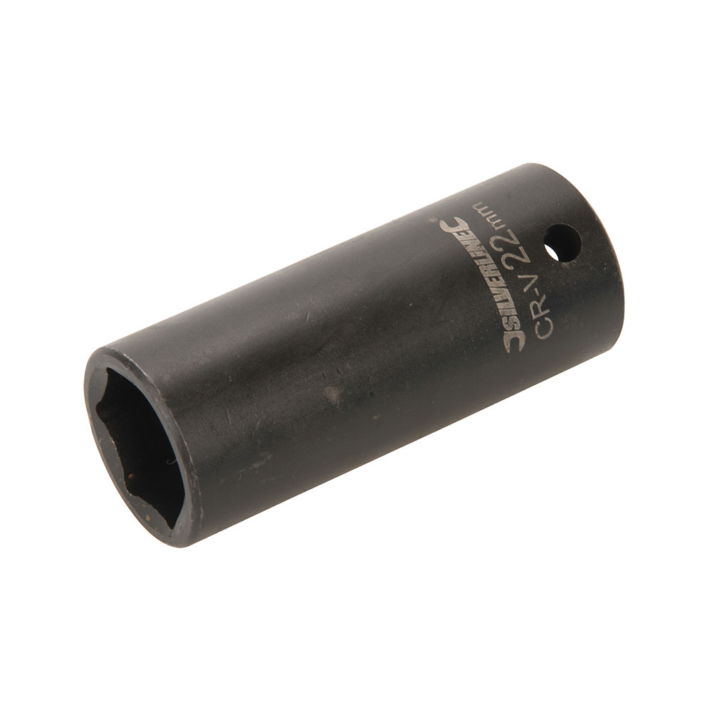 Douille à Choc Profonde US PRO 27 Mm 1/2" Drive 6 Pans - 78 Mm - Ultra Robuste Pour Mécaniciens